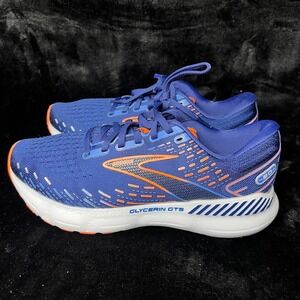 Brooks Glycerin GTS 20 1103831D444 Mens Size 8.5 Running Shoes Blue Sneakers